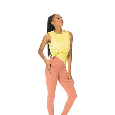 Slit Sleeveless Top