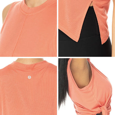 Slit Sleeveless Top